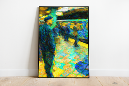 Metro | Vincent van Gogh Style