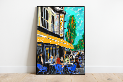 Coffee Shop | Vincent van Gogh Style