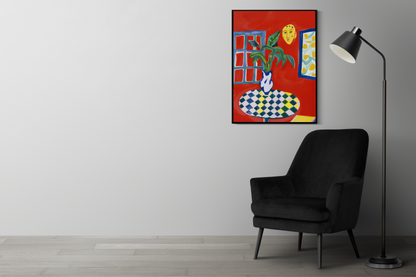 Cross Table | Henri Matisse Style